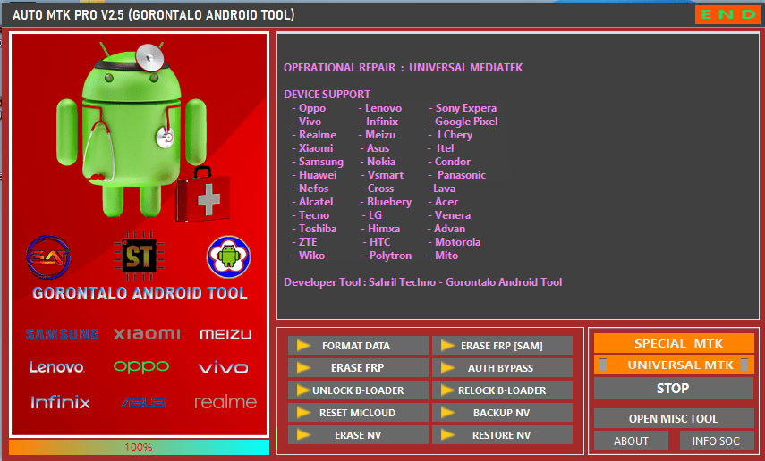 Auto mtk pro tool v2. 5 by gorontalo android tool Auto mtk pro tool v2. 5 by gorontalo android tool
