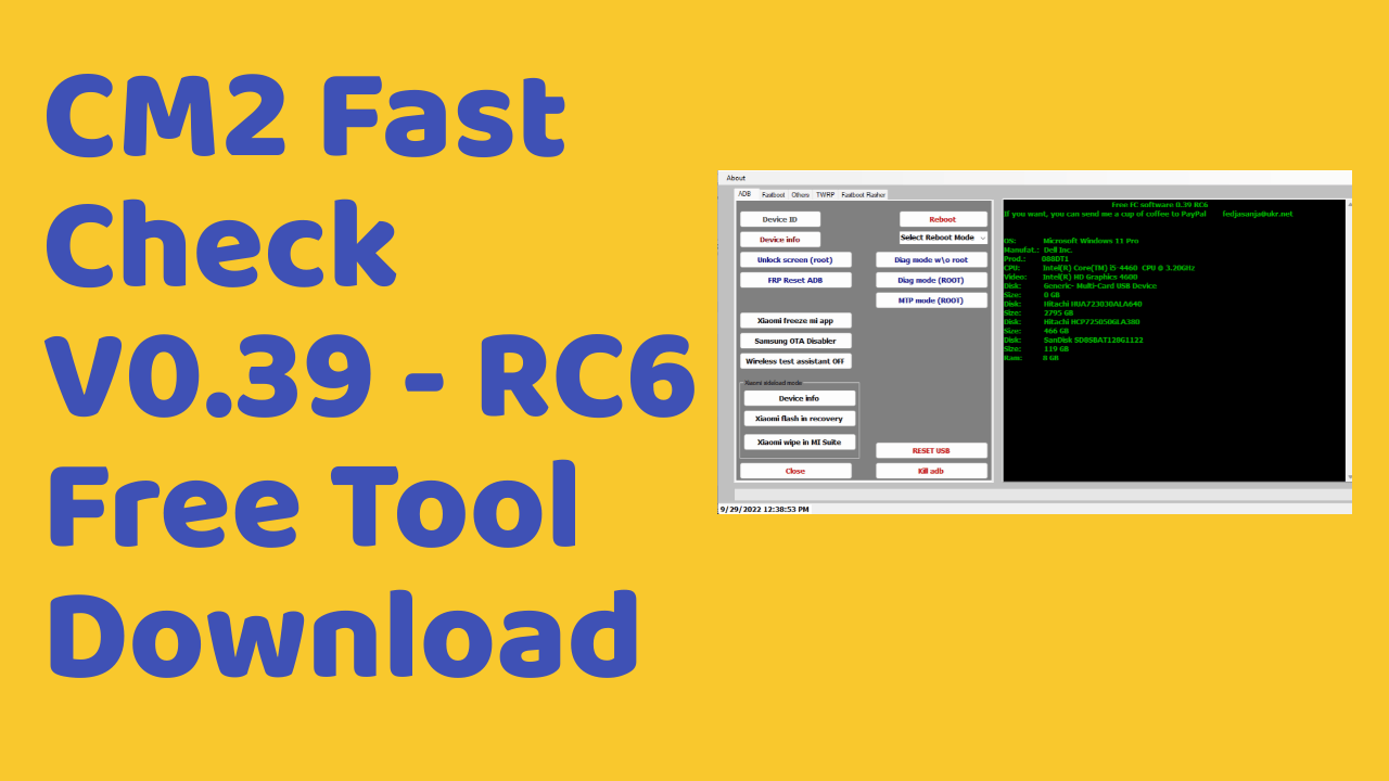Cm2 fast check v0. 39 - rc6 free tool download Cm2 fast check v0. 39 - rc6 free tool download