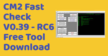 CM2 Fast Check V0.39 - RC6 Free Tool Download
