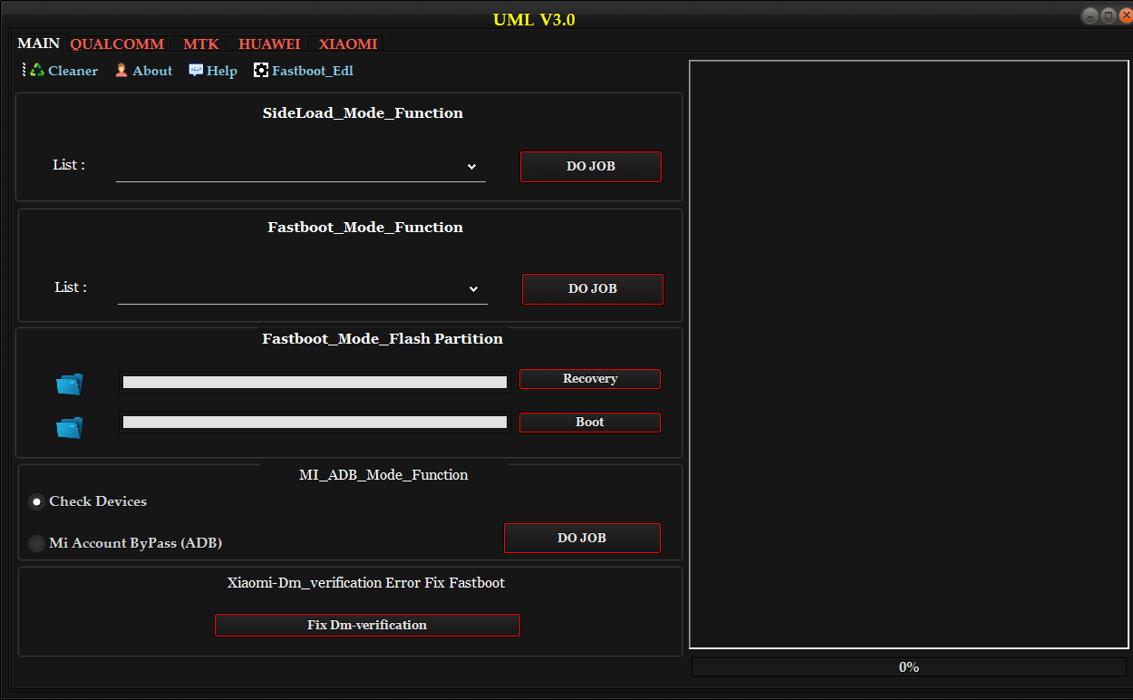 Uml service tool v3. 0 free supported mtk / qualcomm / spd cpu type – emmc / ufs