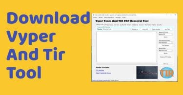 Download vyper and tir tool