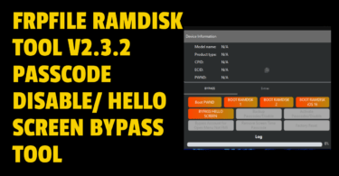 Frpfile ramdisk tool v2. 3. 2 passcode/ disable/ hello screen bypass tool