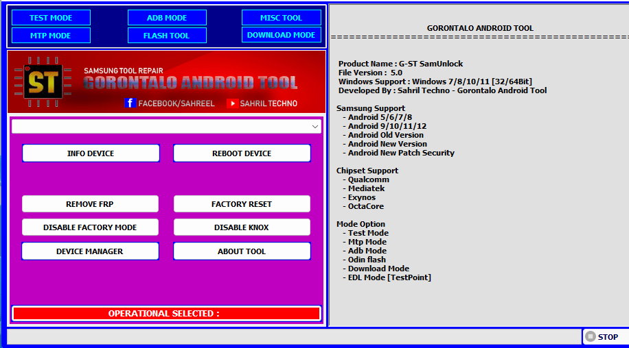 G-st samunlock v5. 0 free download samsung frp tool keygen G-st samunlock v5. 0 samsung frp tool