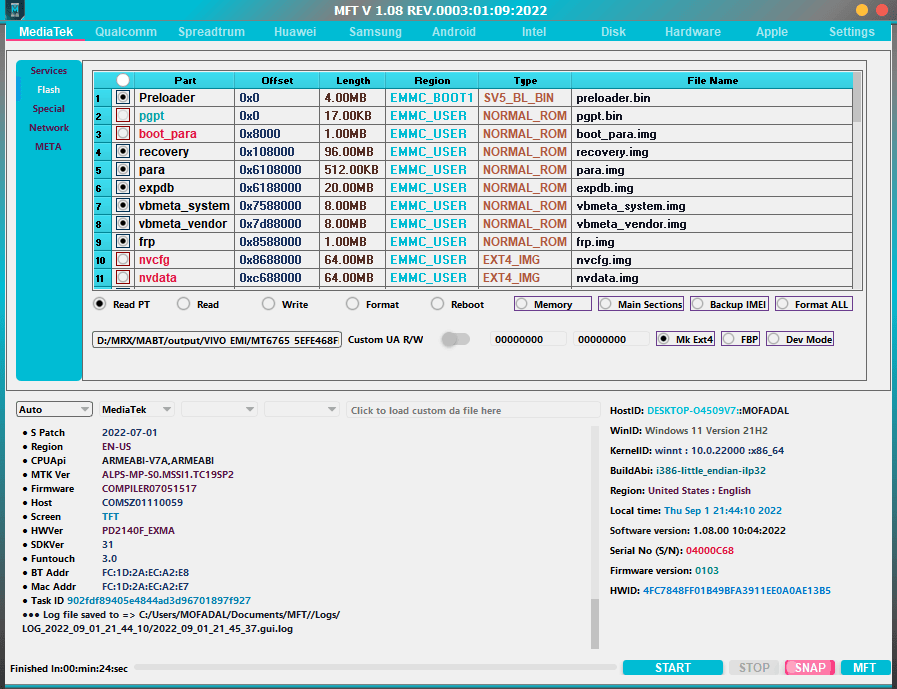 Mtk meta utility v55 mtk auth bypass tool