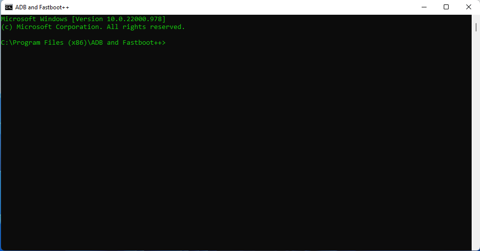 Minimal adb and fastboot tool Minimal adb and fastboot tool