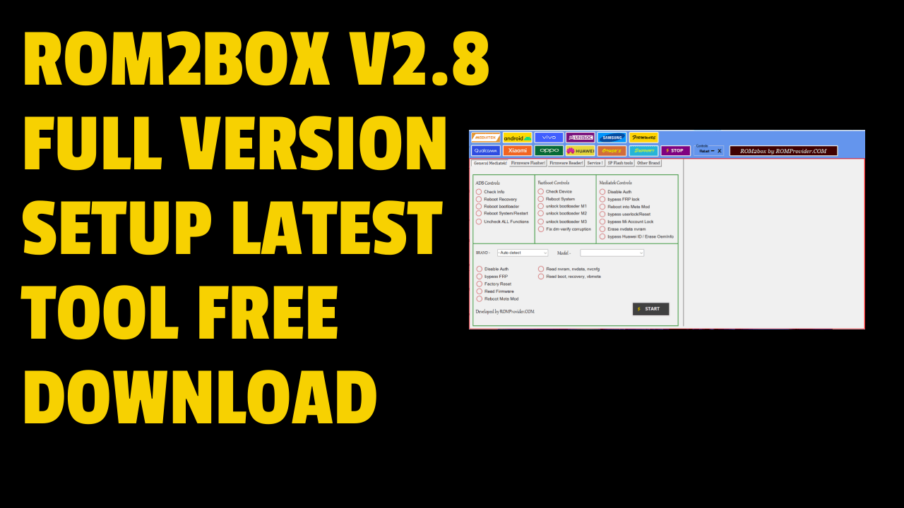 Rom2box v2. 8 full version setup latest tool Rom2box v2. 8