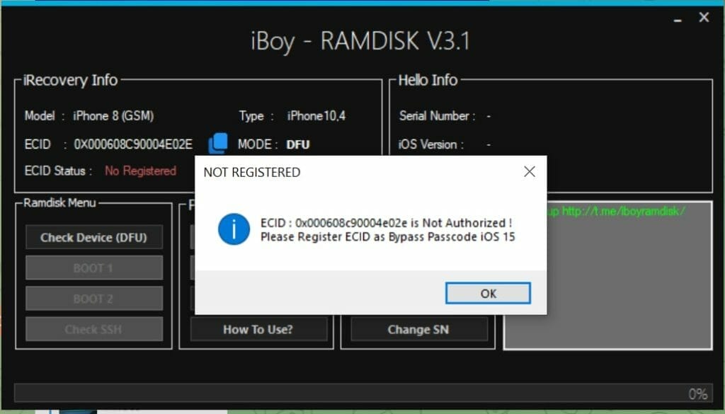 Iboy ramdisk tool – ios 15 bypass unlimited free icloud unlock v3. 1