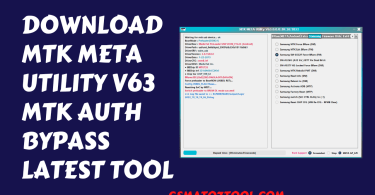 Download MTK META Utility V63 MTK Auth Bypass Latest Tool