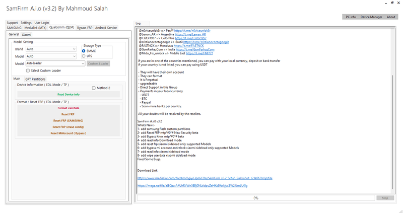 Download samfirm tool v3. 2 free latest frp aio remove tool Download samfirm tool v3. 2 free latest frp aio remove tool