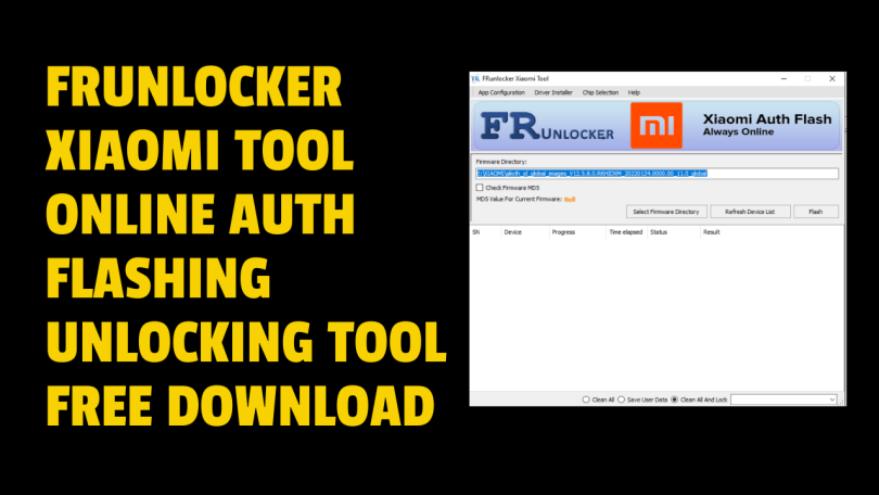 FRunlocker Xiaomi Tool Online Auth Flashing Unlocking Tool Free Download