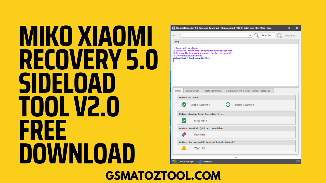 Miko xiaomi recovery 5. 0 sideload tool v2. 0 free download