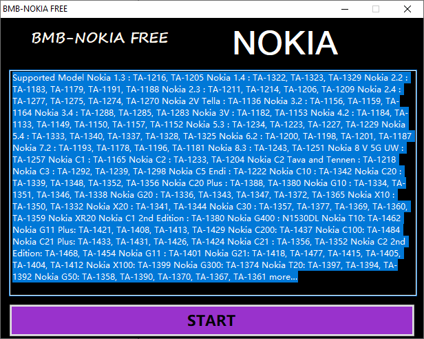 Bmb nokia tool interface with factory reset and erase frp Bmb nokia tool interface with factory reset and erase frp