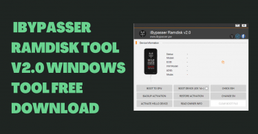 Ibypasser ramdisk tool v2. 0 windows tool free download