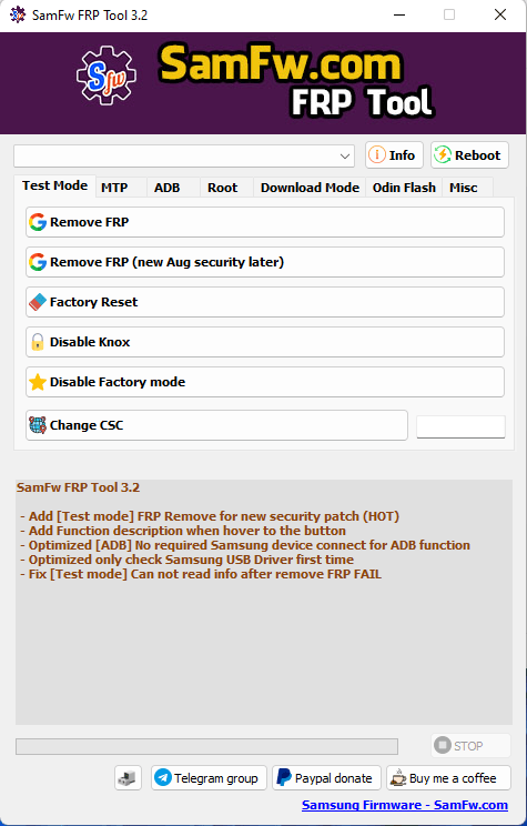 Sw frp tool Samfw frp tool free download
