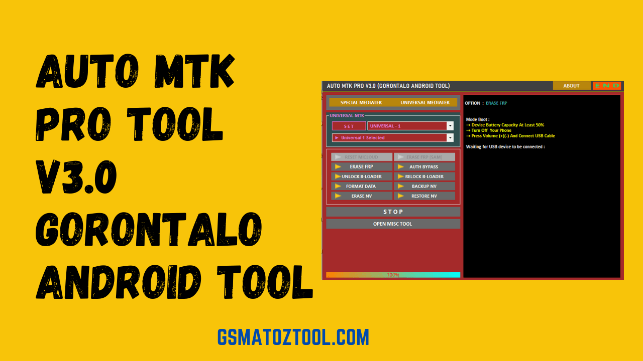 Auto mtk pro tool v3. 0 gorontalo android tool