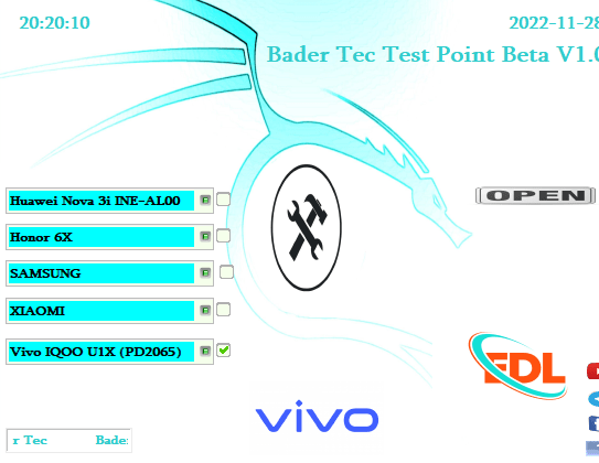 Bader tec test point tool