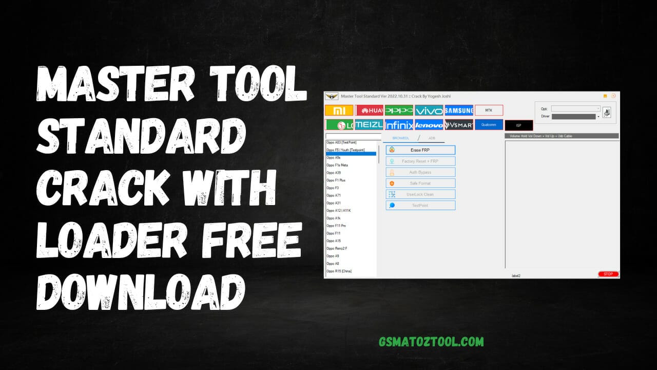 Master tool standard crack with loader free download