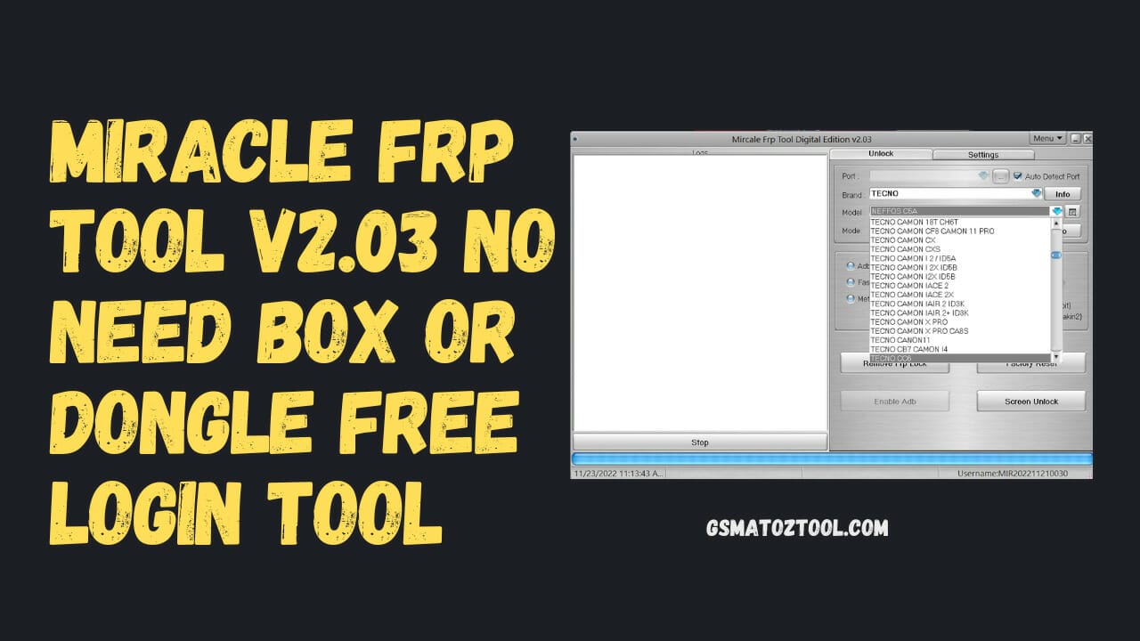Miracle frp tool v2. 03 no need box or dongle free login tool Miracle frp tool v2. 03 no need box or dongle free login tool