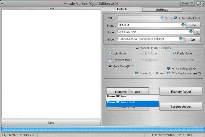 Miracle FRP Tool v2.03 Free Login - No need box or dongle