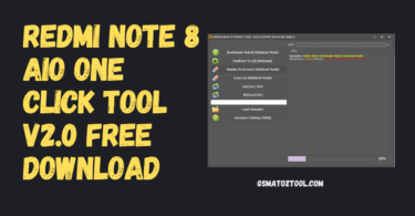 Redmi note 8 aio one click tool v2. 0 free download