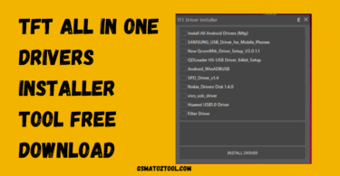 Tft all in one drivers installer tool free download