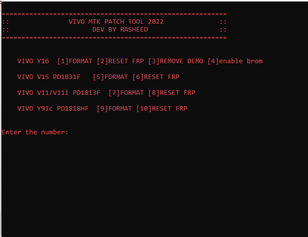 Vivo mtk patch tool Vivo mtk patch tool