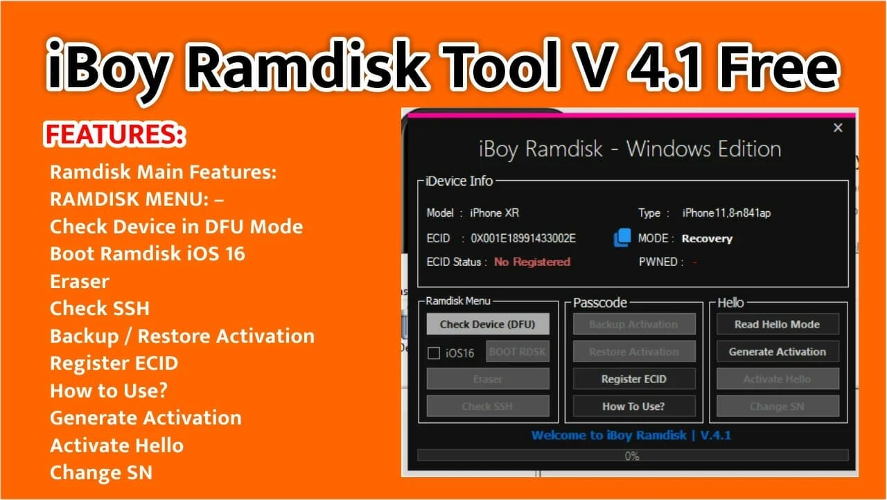Iboy ramdisk icloud byasss v. 4. 1 register eccid free tool download Iboy ramdisk icloud byasss v. 4. 1 register eccid free tool download