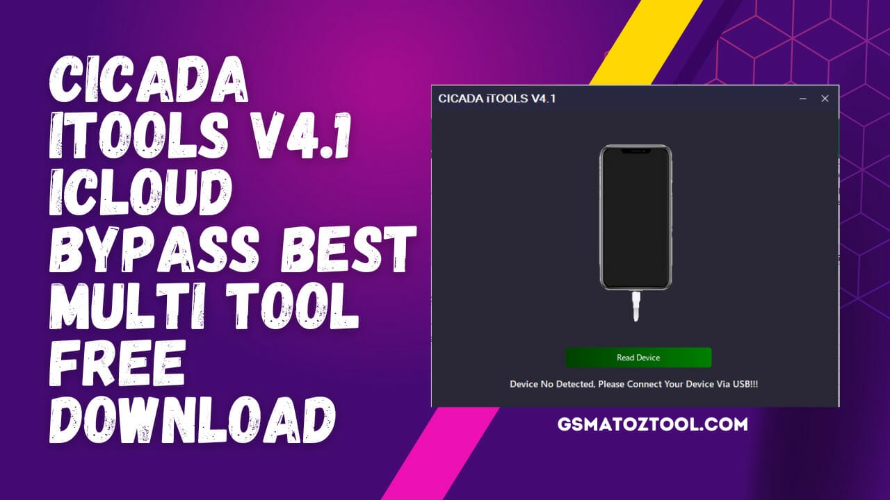 Cicada itools v4. 1 icloud bypass best multi tool free download