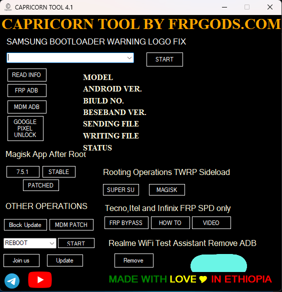 Capricorn tool by frpgods