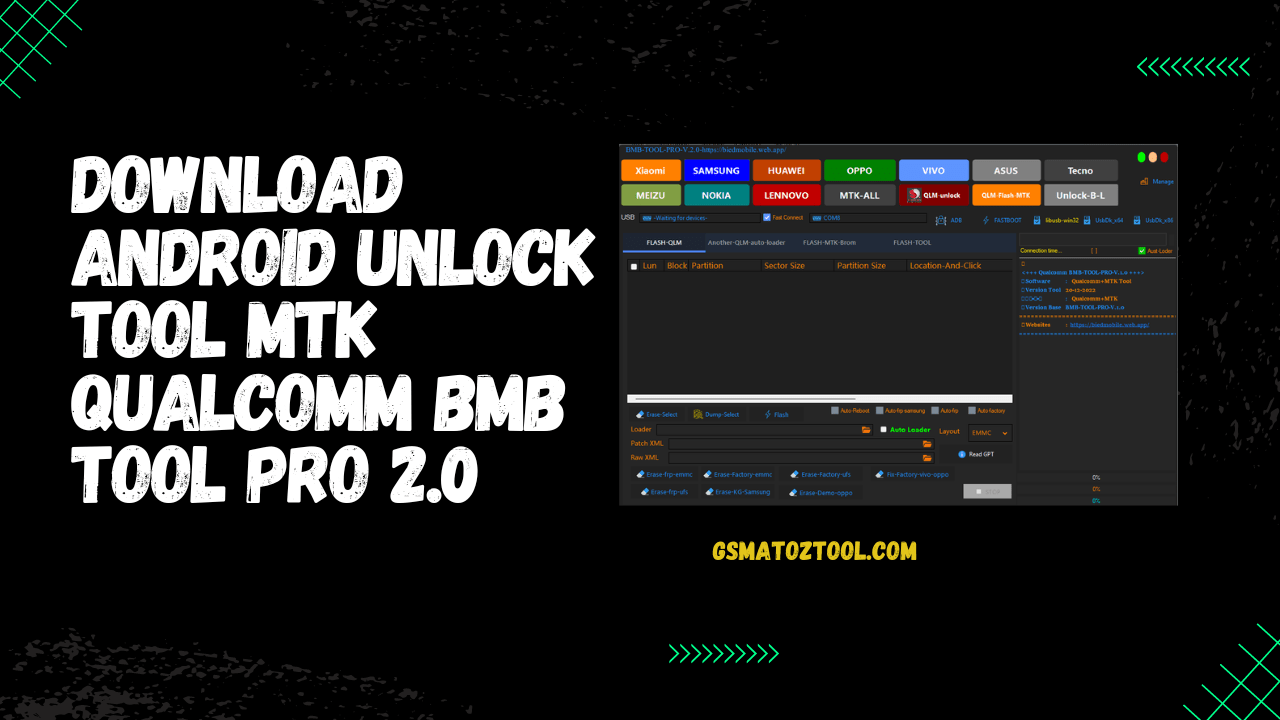 Download android unlock tool mtk qualcomm | bmb tool pro v2. 0