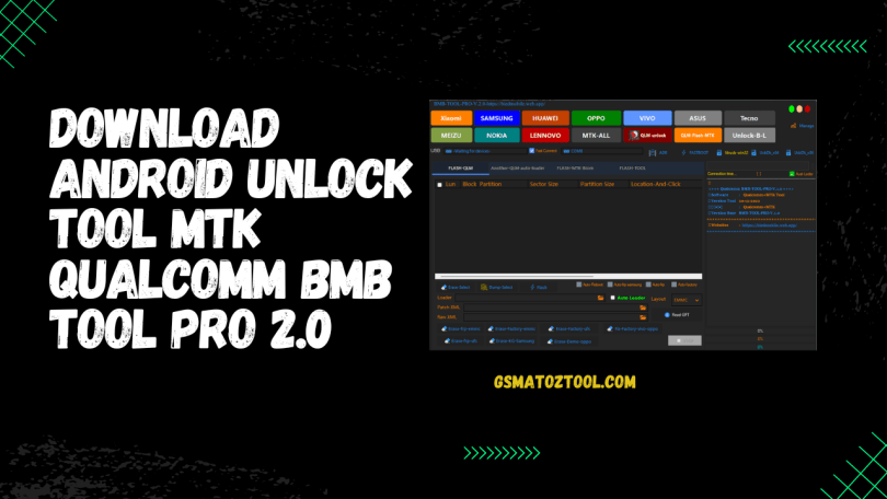 Download Android Unlock Tool MTK Qualcomm | BMB Tool Pro V2.0
