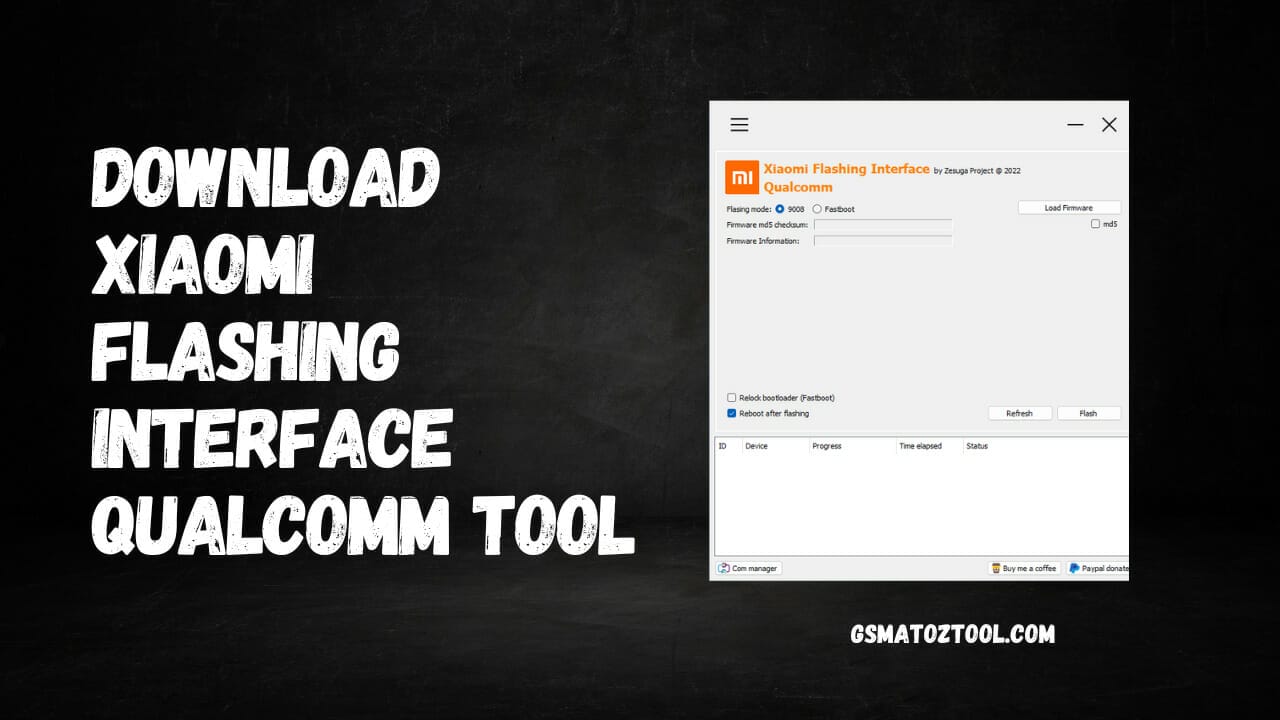 Download xiaomi flashing interface v1. 0 4 qualcomm