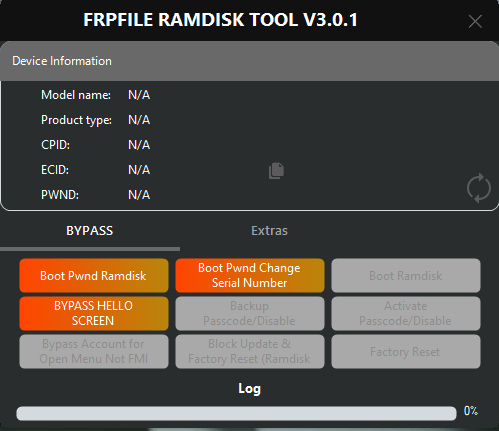 FRPFILE Ramdisk Tool V3.0.1