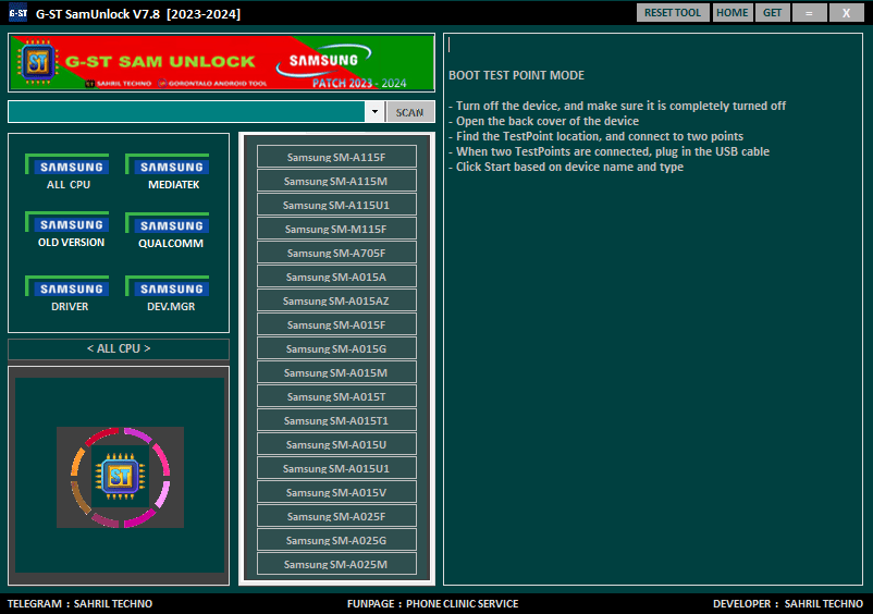 G-st samunlock tool latest version