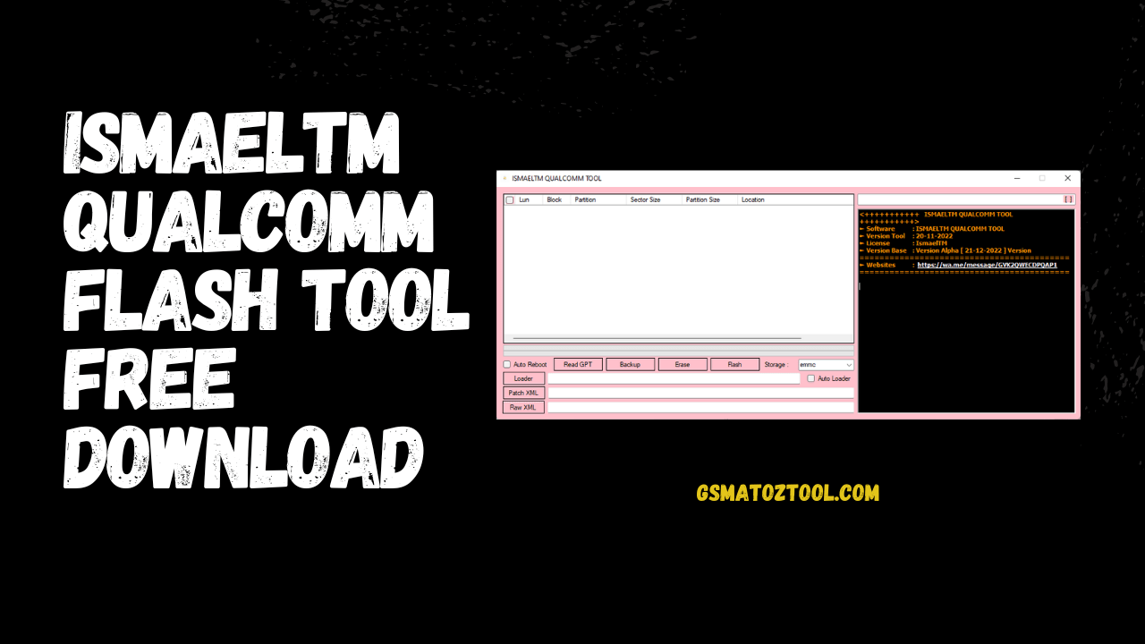 Ismaeltm qualcomm flash tool free download