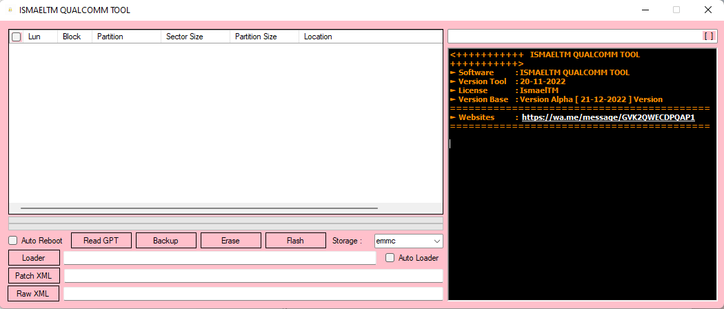 Ismaeltm qualcomm flash tool