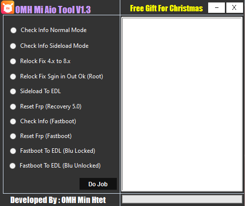 Download omh mi aio tool v1. 3 fastboot to edl all xiaomi tool