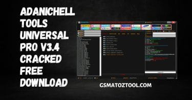Adanichell Tools Universal Pro V3.4 Cracked Free Download