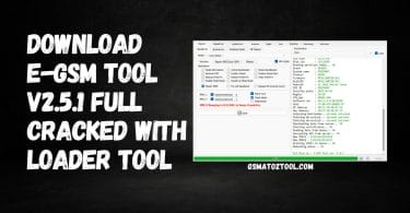 Download E-GSM Tool v2.5.1 Full Cracked with Loader Tool