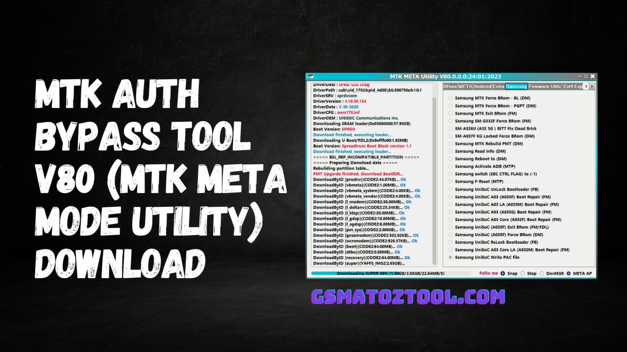 Mtk auth bypass tool v80 (mtk meta mode utility) download