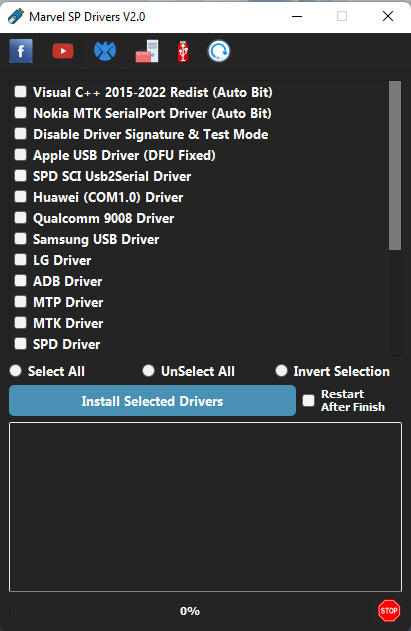 Marver sp drivers v2. 0