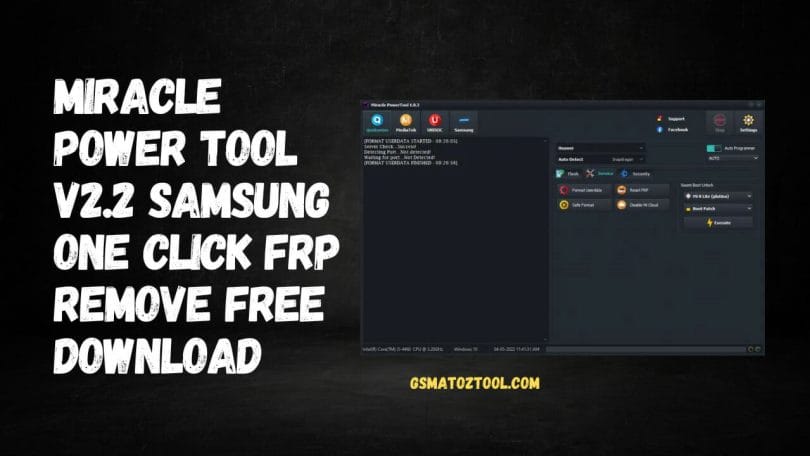 Miracle Power Tool V2.2 Samsung One Click Frp Remove Free Download