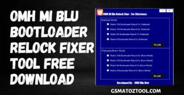 Omh mi blu bootloader relock fixer tool free download