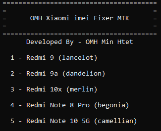 Omh xiaomi imei fixer tool Omh xiaomi imei fixer tool