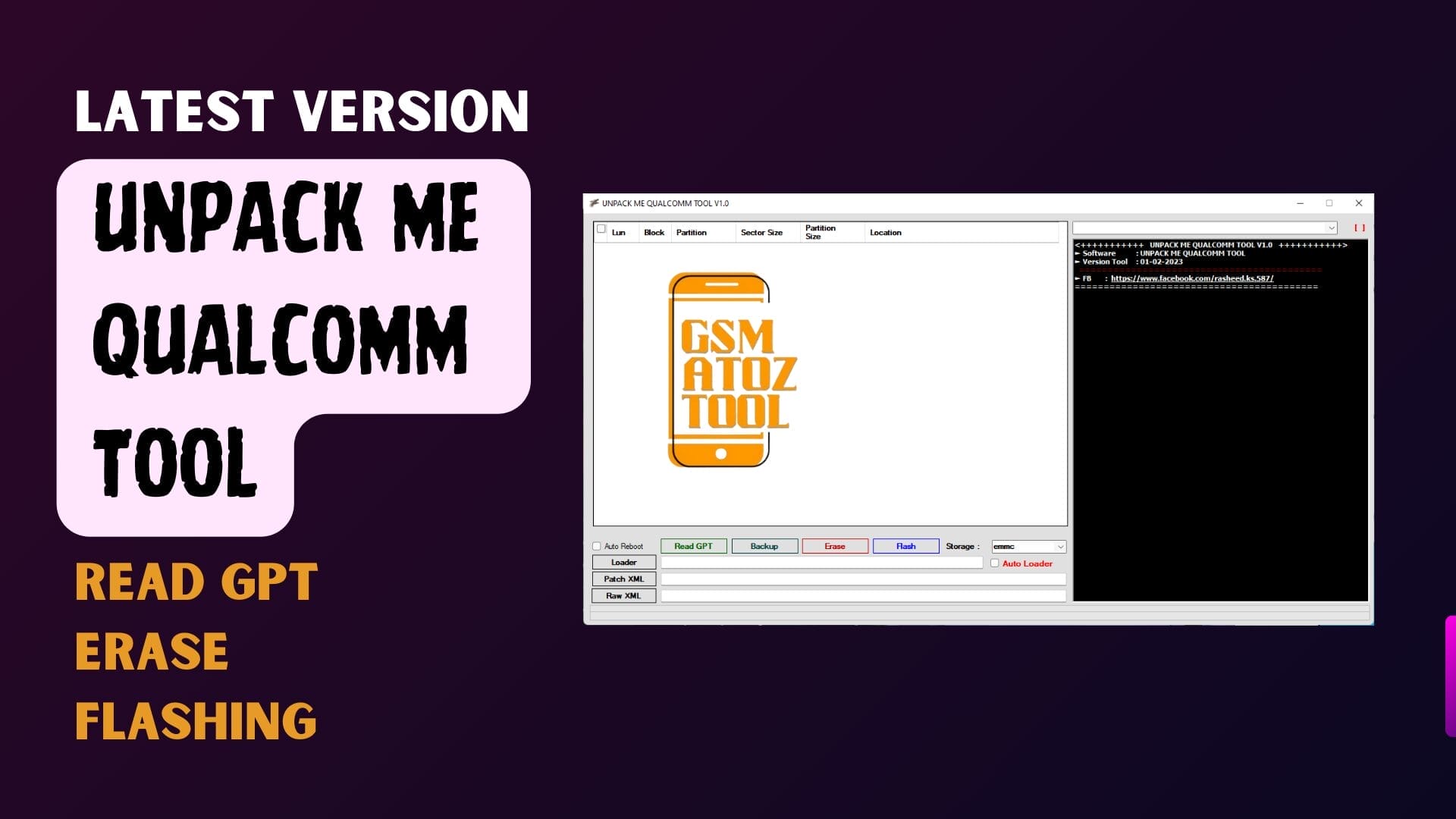 Unpack me qualcomm tool