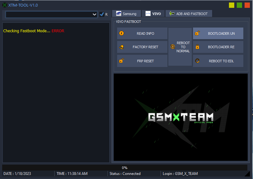 Xtm tool v1. 0 for samsung vivo, xiaomi and oppo device by gsm x team