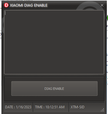 Xiaomi diag enable tool Xiaomi diag enable tool