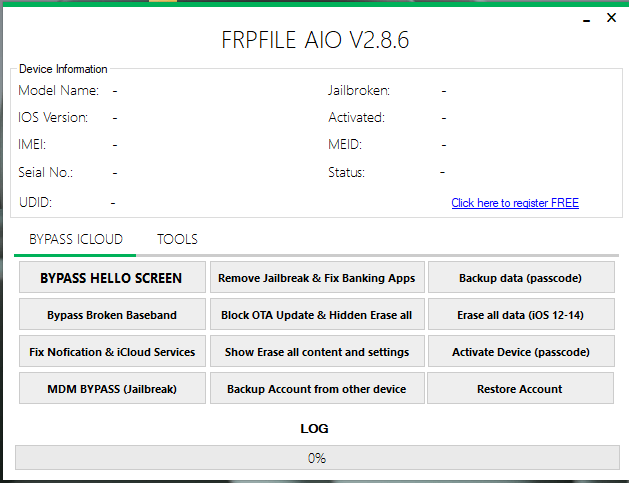 Frpfile aio v2. 8. 6