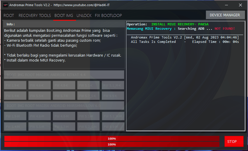 Andromax prime tools v2. 2 Andromax prime tools v2. 2