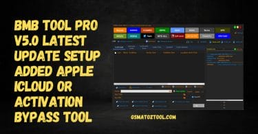 BMB Tool Pro V5.0 Latest Update Setup - Added Apple iCloud Or Activation Bypass Tool